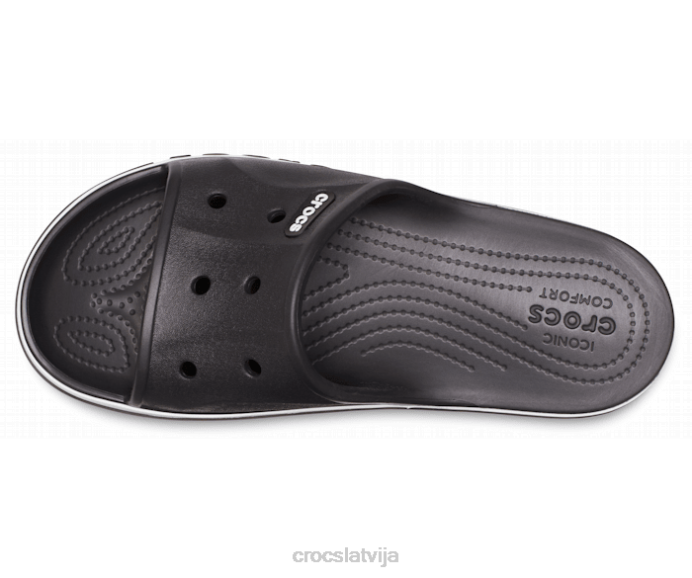bayaband slidkalniņš vīriešiem Crocs kurpes N46T448 melns balts