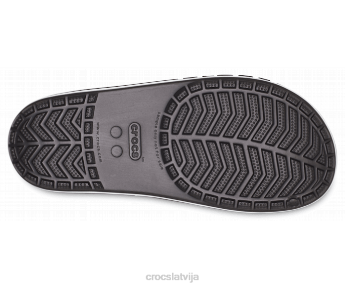 bayaband slidkalniņš vīriešiem Crocs kurpes N46T448 melns balts