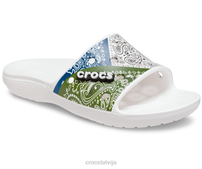 klasisks bandanas slidkalniņš vīriešiem Crocs kurpes N46T472 multi