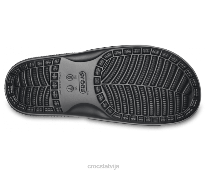 klasisks slaids vīriešiem Crocs kurpes N46T438 melns