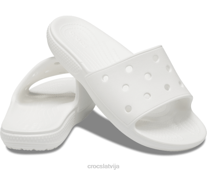klasisks slaids vīriešiem Crocs kurpes N46T439 balts