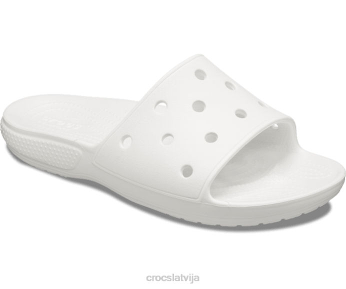 klasisks slaids vīriešiem Crocs kurpes N46T439 balts