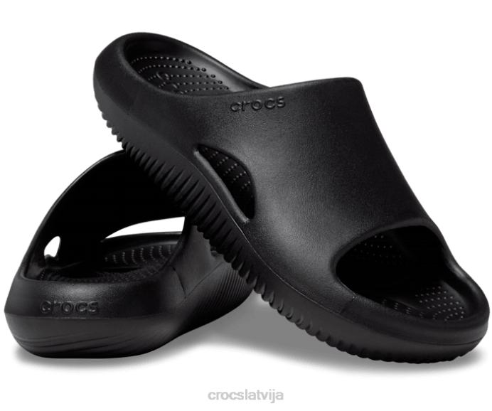 maigs slaids vīriešiem Crocs kurpes N46T426 melns