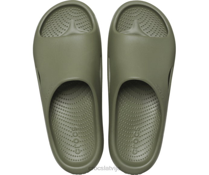 maigs slaids vīriešiem Crocs kurpes N46T432 Zaļā armija