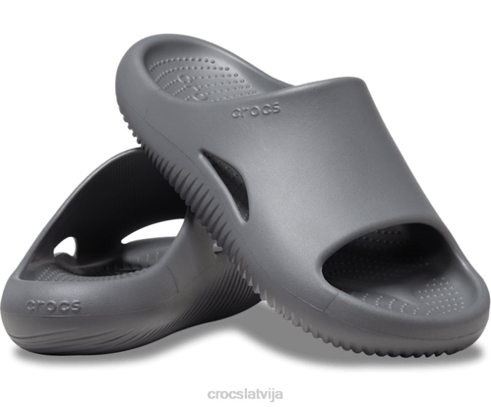 maigs slaids vīriešiem Crocs kurpes N46T433 šīfera pelēks